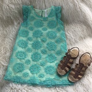 Girls Cherokee lace dress